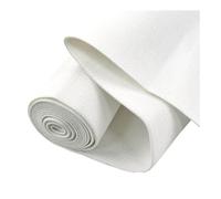 Fascia elastica nera/bianca larga 1 metro, 10-50cm, per vestiti, abiti, vita, accessori per cucire fai da te, Bianco, 15cm