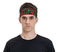 Fascia elastica per allenamento Juneteenth Freedom Graffiti Sports per uomo e donna, per corsa, yoga, palestra, stile 4