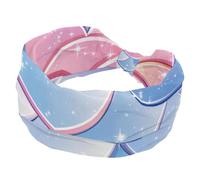 Fascia elastica per capelli con squame di sirena, fascia elastica per capelli, turbante, accessorio per capelli da donna