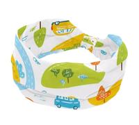 Fascia elastica per capelli, da donna, assorbe il sudore, per sport, yoga, allenamento, auto, trasporti, colline, alberi, fiumi, morbida, larga, annodata