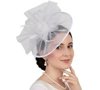 Fascia elastica per capelli in tulle, facile da indossare, ideale per damigelle d'onore e ballerine