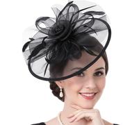 Fascia elastica per capelli in tulle, facile da indossare, ideale per damigelle d'onore e ballerine
