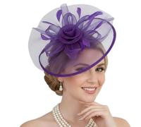Fascia elastica per capelli in tulle, facile da indossare, ideale per damigelle d'onore e ballerine