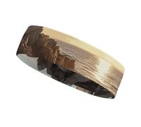 Fascia elastica per capelli Lighthouse Rocks Seaside per donna e uomo, antiscivolo, per corsa, escursionismo, atletica, yoga, corsa, palestra