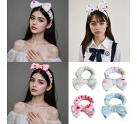 Fascia elastica per capelli multiuso da donna, ideale per pigiama party e lavaggio quotidiano del viso accessorio per il trucco