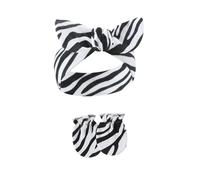 Fascia elastica per capelli per bambino traspirante copricapo con guanti abbinati usura comoda per attività