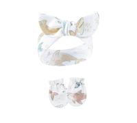 Fascia elastica per capelli per bambino traspirante copricapo con guanti abbinati usura comoda per attività