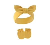 Fascia elastica per capelli per bambino traspirante copricapo con guanti abbinati usura comoda per attività