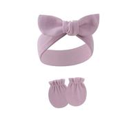 Fascia elastica per capelli per bambino traspirante copricapo con guanti abbinati usura comoda per attività