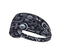 Fascia elastica per capelli sportiva BROLEO Machinery Display Stampe morbide, traspiranti, ad asciugatura rapida