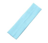 Fascia elastica per capelli sportiva, Fasce for yoga sportive da donna multicolori 4 pezzi 5x20 cm(Blue sky)