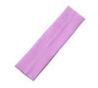 Fascia elastica per capelli sportiva, Fasce for yoga sportive da donna multicolori 4 pezzi 5x20 cm(Purple)