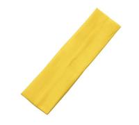 Fascia elastica per capelli sportiva, Fasce for yoga sportive da donna multicolori 4 pezzi 5x20 cm(Yellow)