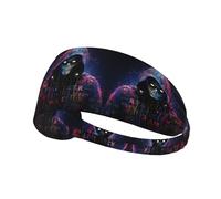 Fascia elastica per capelli sportiva HYTTER Hacker Era Picture Spandex, morbida, traspirante, ad asciugatura rapida