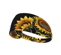 Fascia elastica per capelli sportiva WHJSHOP Facing The Sun Stamp Spandex, morbida, traspirante, ad asciugatura rapida