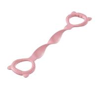 Fascia elastica per esercizi - 48 x 10,6 x 1,8 cm, esercizio di resistenza in otto forme, fasce flessibili in silicone portatili | allenamento muscolare uomini donne yoga palestra corpo strami