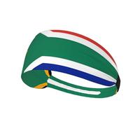 Fascia elastica per esercizi con bandiera del Sud Africa, fascia sportiva per donne e uomini, perfetta per corsa, yoga,