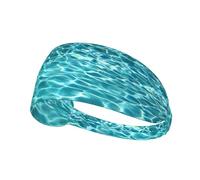 Fascia elastica per esercizi con stampa ad acqua per piscina, traspirante e confortevole per sport, yoga, ciclismo e altro ancora