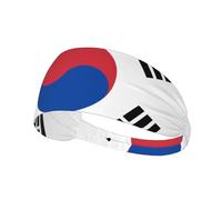 Fascia elastica per esercizi con stampa bandiera della Repubblica di Corea, alla moda, sportiva, per yoga, corsa, ciclismo, palestra, tennis