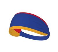 Fascia elastica per esercizi con stampa bandiera dell'Armenia, assorbe l'umidità per basket, corsa, tennis e tutti gli sport