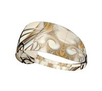 Fascia elastica per esercizi con stampa di note musicali, copricapo sportivo alla moda per estate, ciclismo, yoga e altro ancora