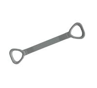 Fascia elastica per esercizi di resistenza per allenamento alla schiena, corda elastica regolabile, facile da usare, attrezzo per lo stretching