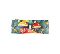 Fascia elastica per neonati con fiocco a forma di funghi colorati â“ Perfetta per neonati, bambini piccoli, â“ Dolce fascia per capelli da principessa angelo