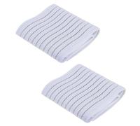 Fascia elastica per polso da polso, 2 pezzi traspirante tutore per polso a compressione, involucri protettivi per uomini, donne, palestra, sport, tennis, carpale [bianco]