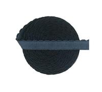 Fascia elastica per reggiseno in peluche 3/8 1/2 5/8 10 mm 15 mm Nastro per spalla in nylon per lingerie e biancheria intima, rifinitura da cucito 2, 5, 10 iarde - Blu navy - 13,0 mm - 2 iarde