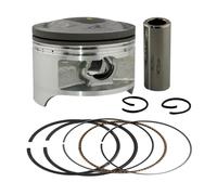 Fascia elastica pistone motocicletta Per Suzuki DR200 DF200 SX200R 85-90 SP200 1987-1988 RV200 STD 66 66.25 66.5 66.5 67mm Pistone Pistone 16mm Eninge Pistone(Assembly 66.25mm)