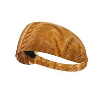 Fascia elastica sportiva AEKGOHP Golden grano campi di grano stampe ad asciugatura rapida, traspirante