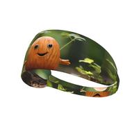 Fascia elastica sportiva BROLEO Cute Little Patata Stampa ad asciugatura rapida, traspirante