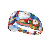 Fascia elastica sportiva da gnomo per costume di Natale, morbida, traspirante, ad assorbimento rapido del sudore, ideale per yoga, corsa e fitness femminile, per rimanere asciutti.