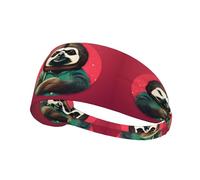 Fascia elastica sportiva per capelli HYTTER Sloth My Spirit Animal Picture Spandex, morbida, traspirante, ad asciugatura rapida