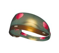Fascia elastica sportiva per capelli YYHHAOFA confessione palloncino modello fascia atletica per donne e uomini