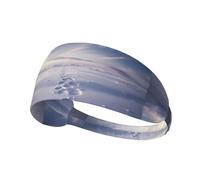 Fascia elastica sportiva per capelli YYHWHJDE Footprints in the Snow Prints Athletic Band per donne e uomini