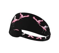Fascia elastica sportiva WHJSHOP Double Flying Crane Stamp Spandex, morbida, traspirante, ad asciugatura rapida