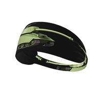 Fascia elastica sportiva YYHHAOFA Army Green Tank Pattern Athletic Band per donne e uomini