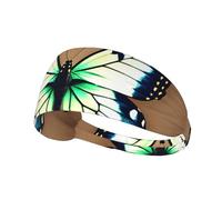 Fascia elastica sportiva YYHWHJDE Cute Little Butterfly Pattern ad asciugatura rapida, traspirante