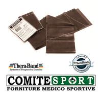 FASCIA ELASTICA THERA-BAND 1,5 mt Esercizi Potenziamento Muscolare in 5 Colori