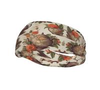 Fascia elastica vintage Tea Time, unisex, per corsa, basket, yoga, sport, fitness, fascia per il sudore,