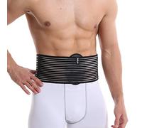 Fascia ernia ombelicale: uomo/donna. Cinto per ernia ombelicale -sostegno ernia addominale. Cintura ernia ombelicale: traspirante e terapeutica. Pancera ernia ombelicale: cuscinetto compressione (XXL)
