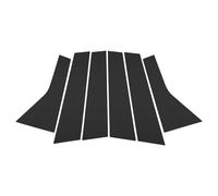 Fascia finestra per per Volvo XC60 09-17 nera anter post sx dx