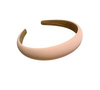 Fascia for capelli a tesa larga tinta unita for donna | Accessorio for la stiratura dei capelli alto | Fascia for capelli alla moda for l'uso quotidiano(SnowBudcolor)