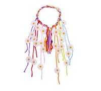 Fascia for capelli con ghirlanda di margherite e girasoli - Accessorio floreale for capelli for le vacanze al mare(B)