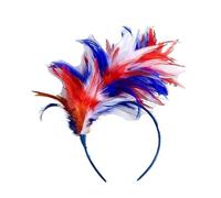 Fascia for capelli con piume Boho, decorazione for la testa, fascia for capelli da esibizione di danza, accessori for capelli for festival di Halloween(I)