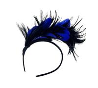 Fascia for capelli con piume Boho, decorazione for la testa, fascia for capelli da esibizione di danza, accessori for capelli for festival di Halloween(S)