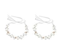 Fascia for capelli da sposa in cristallo for fascia da sposa for sposa Fascia for capelli fatta a mano con perle Fascia for capelli Ragazza di fiori raccolta domiciliare