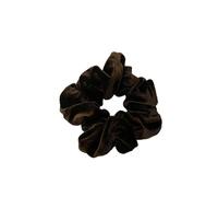 Fascia for capelli elastica in velluto grande da donna, elastici for capelli in tinta unita, accessori for capelli da donna(Dark Coffee)