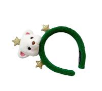 Fascia for capelli, fascia for capelli, fascia for capelli da donna, fascia for capelli con fiori in tessuto, fascia for capelli con orsetto imbottito di cartoni animati for trucco da donna, trasmissi